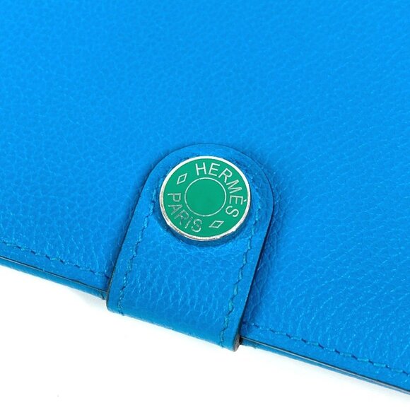 HERMES Blue Wallet - Picture 5 of 16